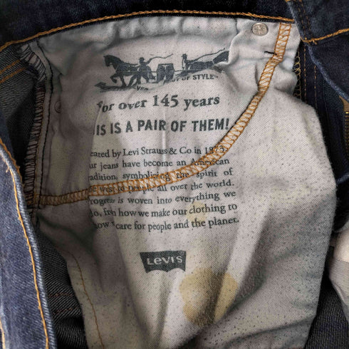 リーバイス Levis 514 インディゴ ジップフライスリムテーパードデニム メンズ W31L32