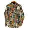 VODIX L/S パッチワーク シャツ メンズ JPN:L