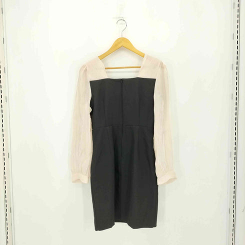 La belle rose シアースリーブ ワンピース レディース M