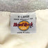 ハードロックカフェ Hard Rock Cafe USA製 BARCELONAロゴ刺繍 前Vガゼット クルーネックスウェット メンズ import:XL