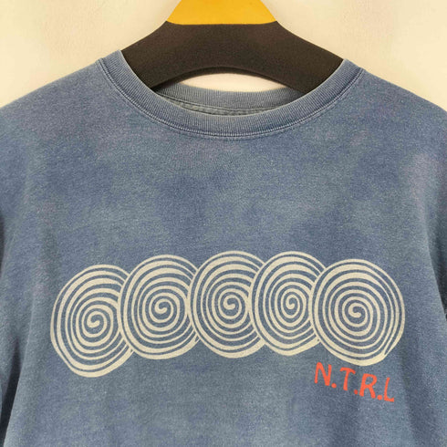 N.T.R.L フロントプリント クルーネック Tシャツ メンズ JPN:L