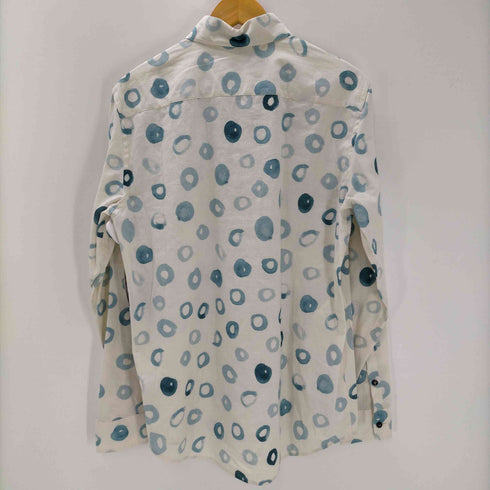 マルニ MARNI 17AW MADE IN ITALY Dots Line Shirts イタリア製 水玉 ドット ライン L/S シャツ メンズ EUR:46