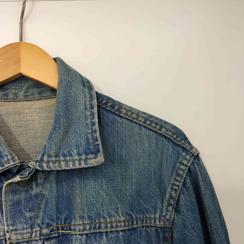 60-70s vintage 襤褸 デニム トラッカージャケット メンズ