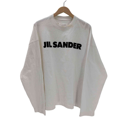 ジルサンダー JIL SANDER 24SS Logo Long Sleeved Tshirt ロゴ L/S Tシャツ メンズ import:M
