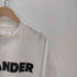 ジルサンダー JIL SANDER 24SS Logo Long Sleeved Tshirt ロゴ L/S Tシャツ メンズ import:M