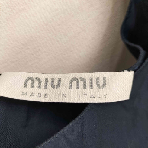 ミュウミュウ miu miu フリルキャミワンピース レディース 40