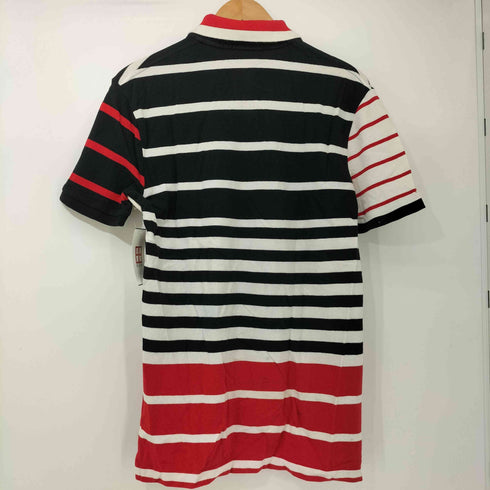 ポロラルフローレン POLO RALPH LAUREN P-WING ウイングフット ビッグポニー 刺繍 ボーダー ポロシャツ メンズ import:XS