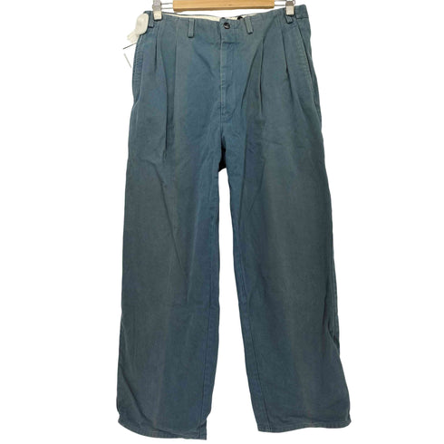 エンポリオアルマーニ EMPORIO ARMANI 90s コットンツイル 2タック スラックス メンズ EUR:46-48