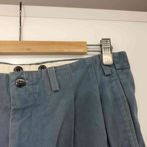 エンポリオアルマーニ EMPORIO ARMANI 90s コットンツイル 2タック スラックス メンズ EUR:46-48