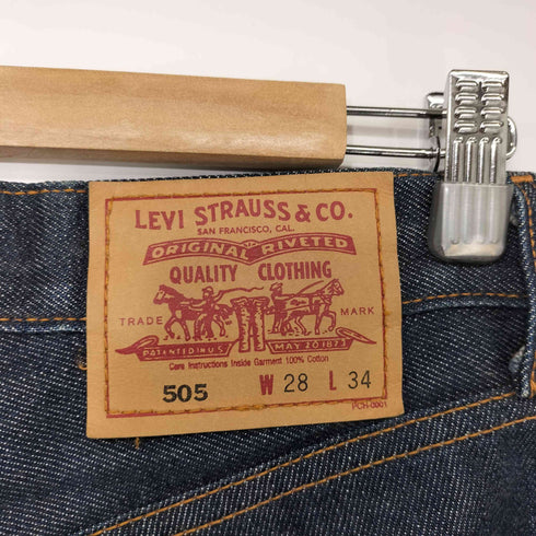リーバイス Levis 505 ジッパーフライ デニム メンズ W28 L34