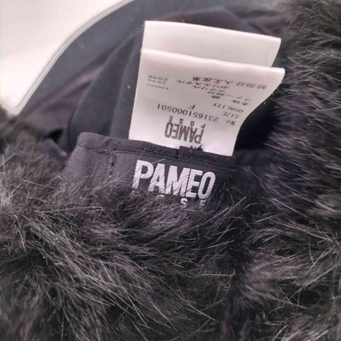 パメオポーズ Pameo Pose HYPNOS EAR WING CAP ファー フライトキャップ レディース FREE