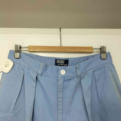 ポロバイラルフローレン Polo by RALPH LAUREN 90s コットンツイル 2タック チノ パンツ メンズ US:32-33
