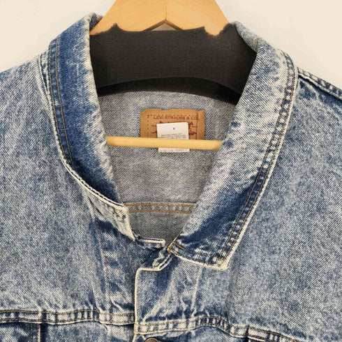 リーバイス Levis 75068-0219 ケミカルウォッシュデニムジャケット メンズ JPN:XL