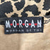 モルガン MORGAN レオパード ヒョウ カシュクール ブラウス レディース