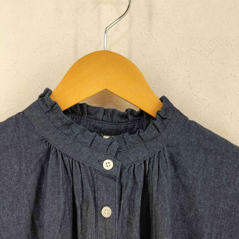 cloudnine フリル襟 デニムワンピース レディース M-L