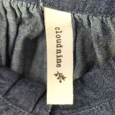 cloudnine フリル襟 デニムワンピース レディース M-L