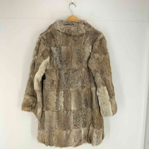 DINO RICO rabbit fur ラビットファーハーフコート レディース S