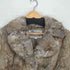 DINO RICO rabbit fur ラビットファーハーフコート レディース S