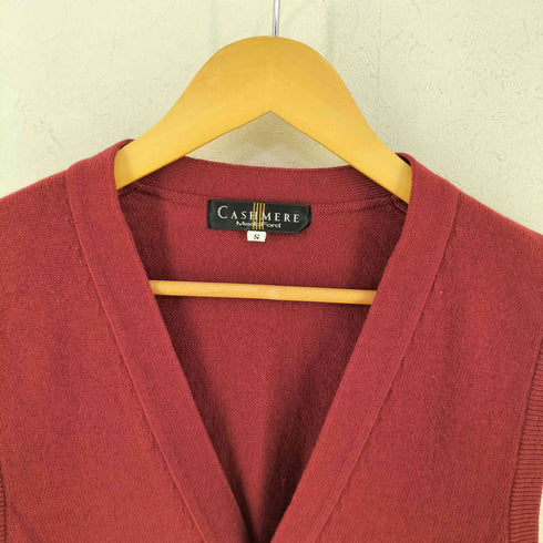 CASHMERE MeddFord カシミヤ ベスト レディース JPN:S