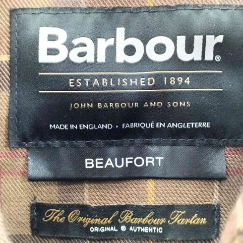 バブアー Barbour 25aw BEAUFORT Wax Jacket ワックス ジャケット レギュラーフィット メンズ UK:40