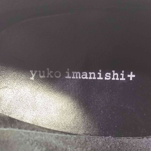 YUKOIMANISHI+ ジップアップ ショート ブーツ レディース JPN:39