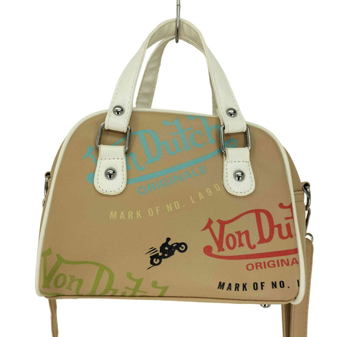 ボンダッチ Von Dutch 2ウェイ ミニ ショルダー ボストン バッグ レディース