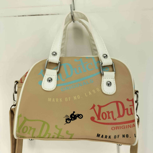 ボンダッチ Von Dutch 2ウェイ ミニ ショルダー ボストン バッグ レディース