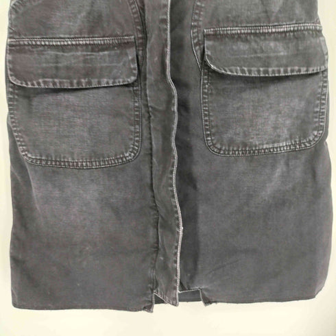 エムエムシックスメゾンマルタンマルジェラ MM6 Maison Martin Margiela 00S イタリア製 ここのえ期 本人期 比翼ジップアップ カーゴ ミニスカート レディース EUR:38