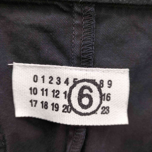 エムエムシックスメゾンマルタンマルジェラ MM6 Maison Martin Margiela 00S イタリア製 ここのえ期 本人期 比翼ジップアップ カーゴ ミニスカート レディース EUR:38