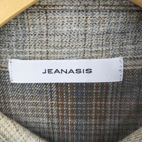 ジーナシス JEANASIS チェック シャツワンピース レディース FREE