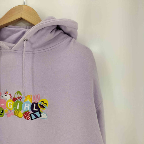 エックスガール X-girl EMOJI SWEAT HOODIE レディース JPN:S