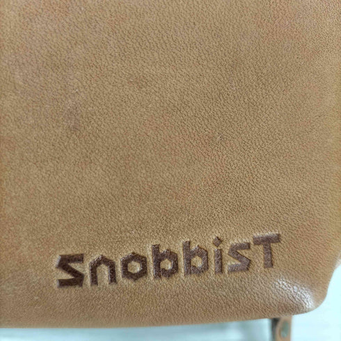 snobbist レザーショルダーバッグ レディース