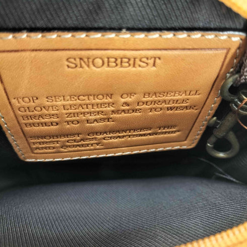 snobbist レザーショルダーバッグ レディース
