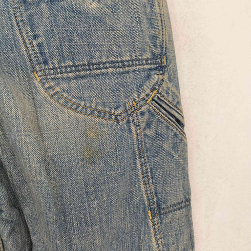 ビッグジョン BIG JOHN シンチバック ペインターデニムパンツ メンズ 30