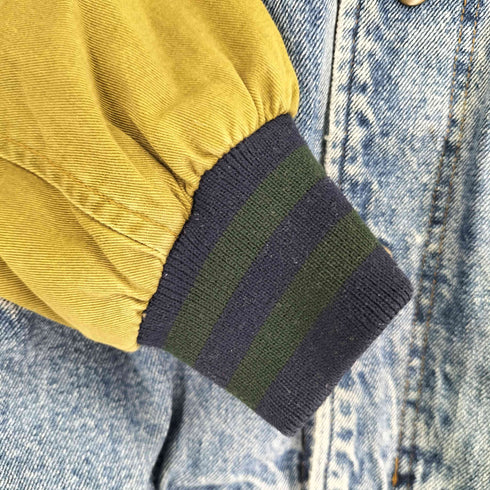 ウェアガード Wear Guard 90S 袖切替 デニムスタジャン メンズ import:S