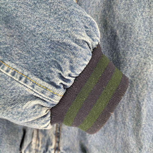 ウェアガード Wear Guard 00S 刺繍入り デニムスタジャン メンズ import:L