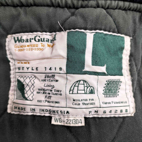 ウェアガード Wear Guard 00S 刺繍入り デニムスタジャン メンズ import:L