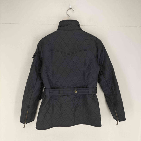 バブアー Barbour ベルト付キルティングジャケット レディース US 4