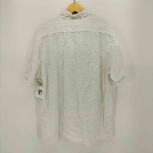 プロントウォモ PRONTO UOMO リネン レギュラカラー S/S シャツ メンズ import:XL