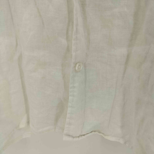 プロントウォモ PRONTO UOMO リネン レギュラカラー S/S シャツ メンズ import:XL