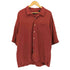 ハガークロージング HAGGAR レーヨン混 レギュラーカラー S/S シャツ メンズ import:XXL