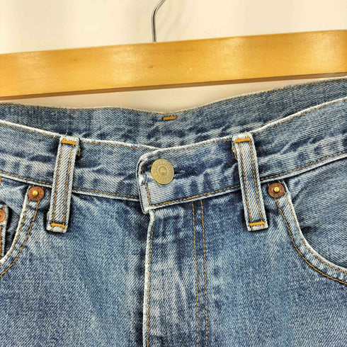 リーバイス Levis ボタン裏J22刻印 ジップフライ タロンジップ ストレートデニムパンツ レディース