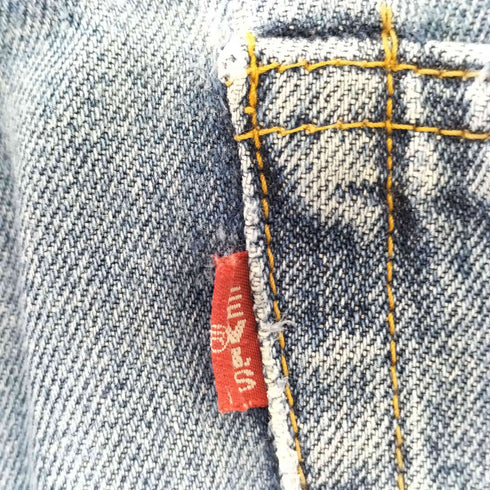 リーバイス Levis ボタン裏J22刻印 ジップフライ タロンジップ ストレートデニムパンツ レディース