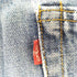リーバイス Levis ボタン裏J22刻印 ジップフライ タロンジップ ストレートデニムパンツ レディース