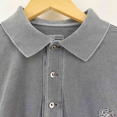 ラコステ LACOSTE VINTAGE WASHED ワニロゴ ポロシャツ メンズ 3