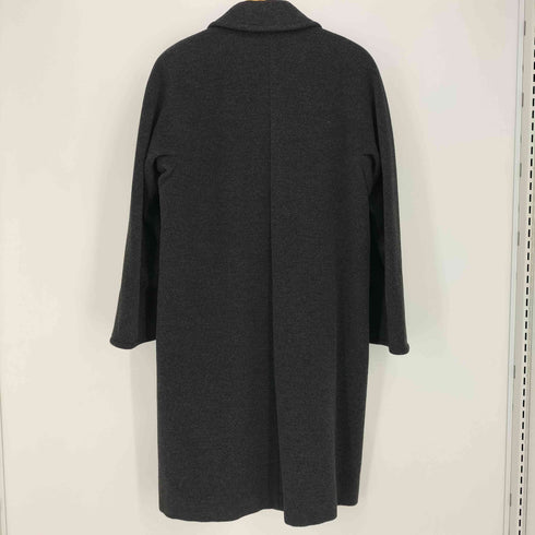 マレーラ MARELLA イタリア製 アンゴラ混 3B ダブルブレスト ウール チェスターコート レディース JPN:40