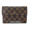 ルイヴィトン LOUIS VUITTON ポルト・トレゾール・エテュイ・パピエ_ダミエ・エベヌ_BRW レディース