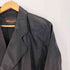 LANAP Nappa sheepskin Made in Hong Kong 香港製 シープナッパ 2B ダブルブレスト ミドル丈 レザーコート レディース JPN:9号