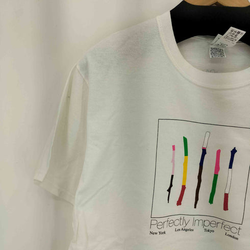 ノア NOAH PERFECTLY IMPERFECT プリントクルーネックTシャツ メンズ M