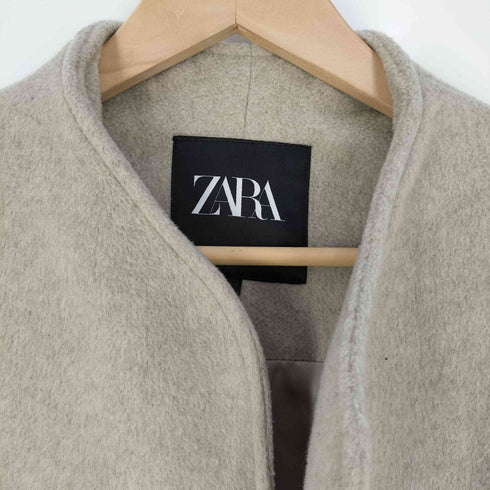 ザラ ZARA ベルトウールブレンドコートベルトウールブレンドコート レディース import:XS